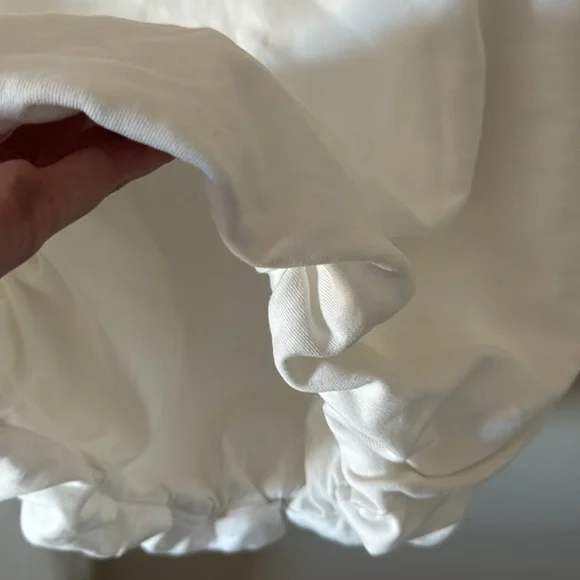 Free People Valley Girl Pullover NWOT White Large - Picture 6 of 10